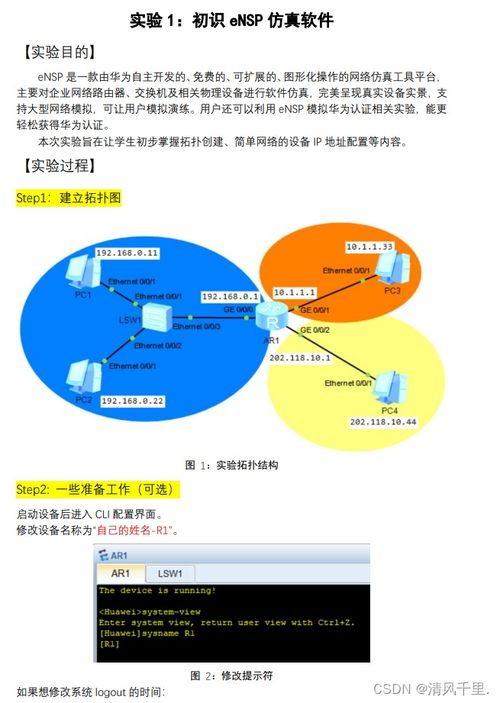 計(jì)算機(jī)網(wǎng)絡(luò)實(shí)驗(yàn) 初識(shí)eNSP仿真軟件——開(kāi)啟計(jì)算機(jī)軟件技術(shù)開(kāi)發(fā)新視野